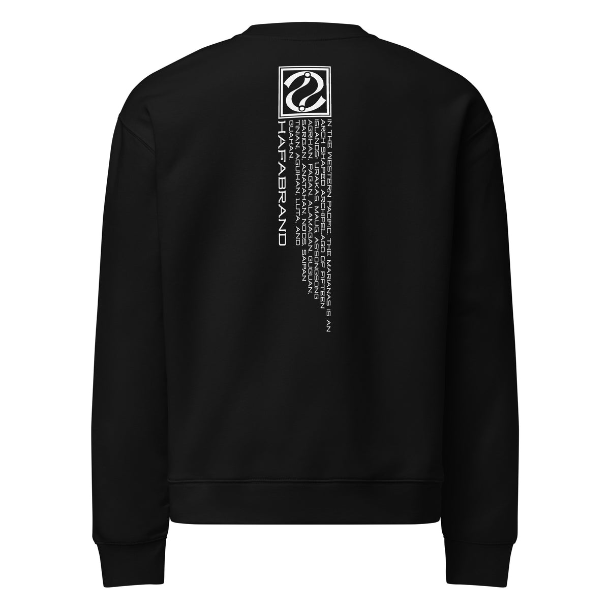 "REPRESENTA" Relax Crew Neck Sweatshirt